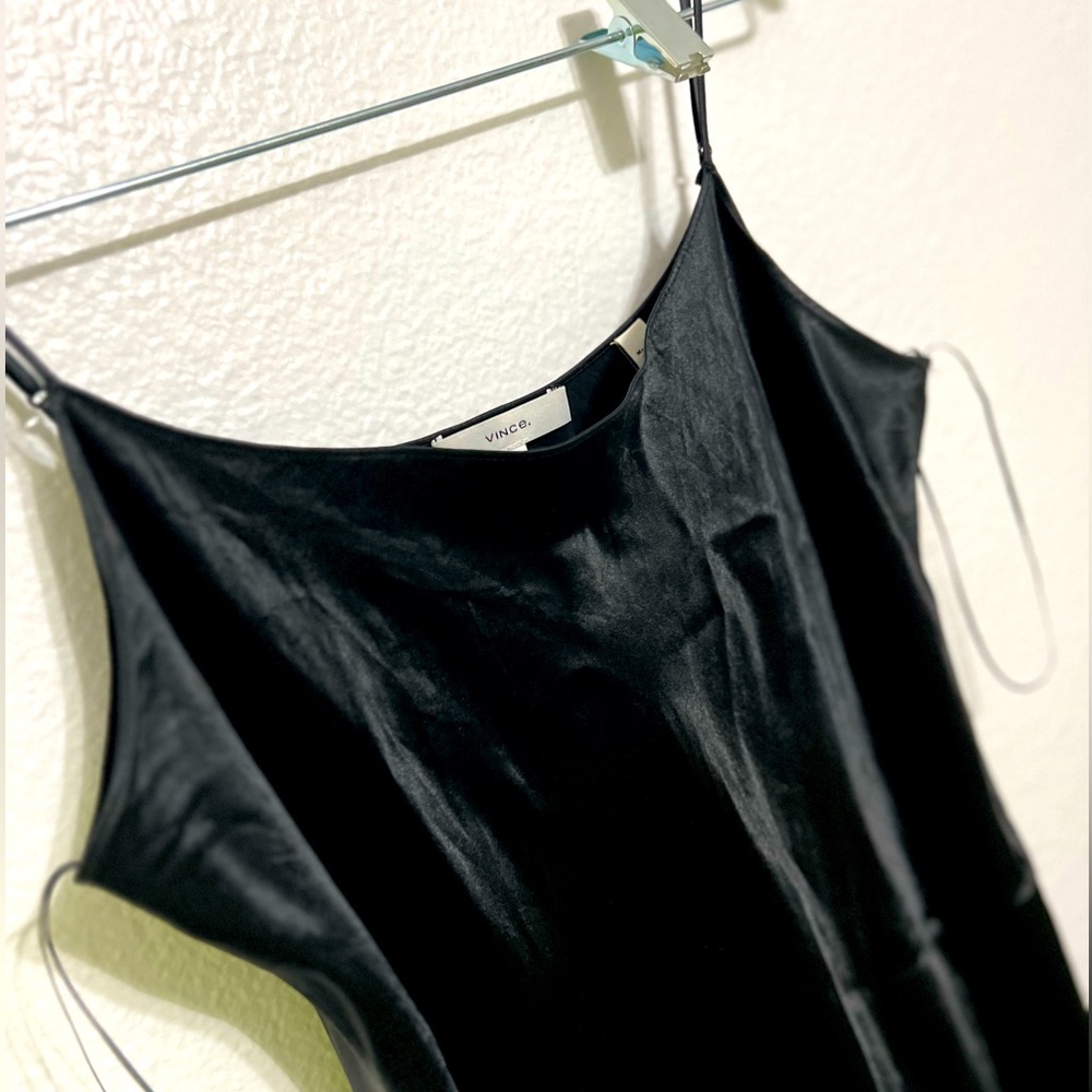 Vince long black dress.